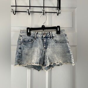 Women's Distressed Jean Shorts